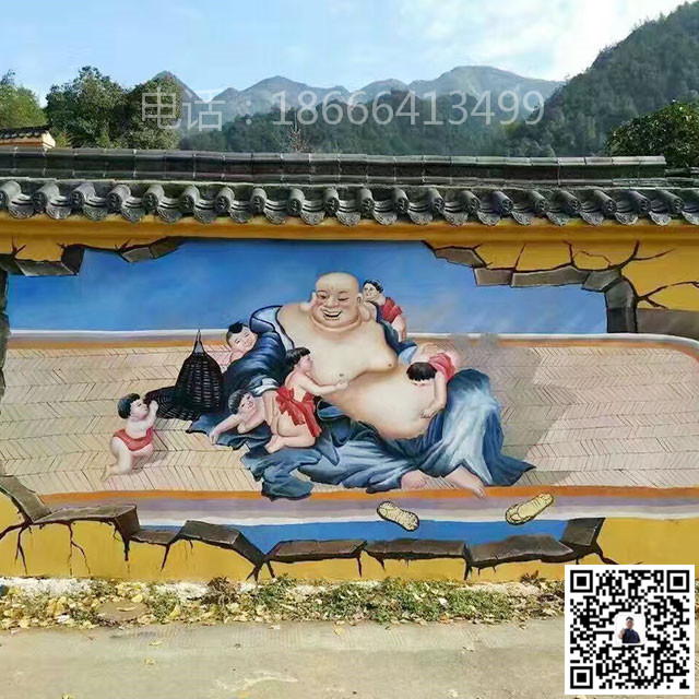 文化墙彩绘3_东莞市元美文化艺术有限公司