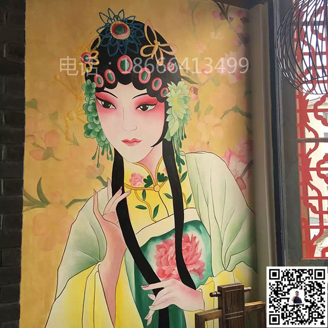 餐厅彩绘3_东莞市元美文化艺术有限公司