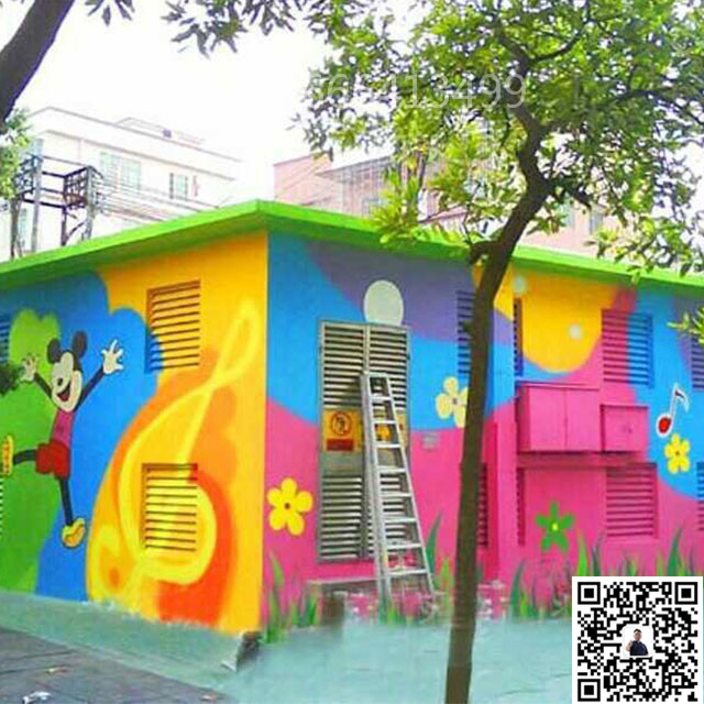 东莞市元美文化艺术有限公司_幼儿园墙绘_幼儿园彩绘2