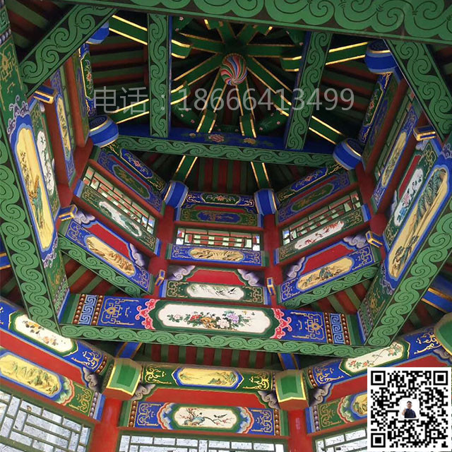 东莞市元美文化艺术有限公司_寺庙彩绘_寺庙彩绘22