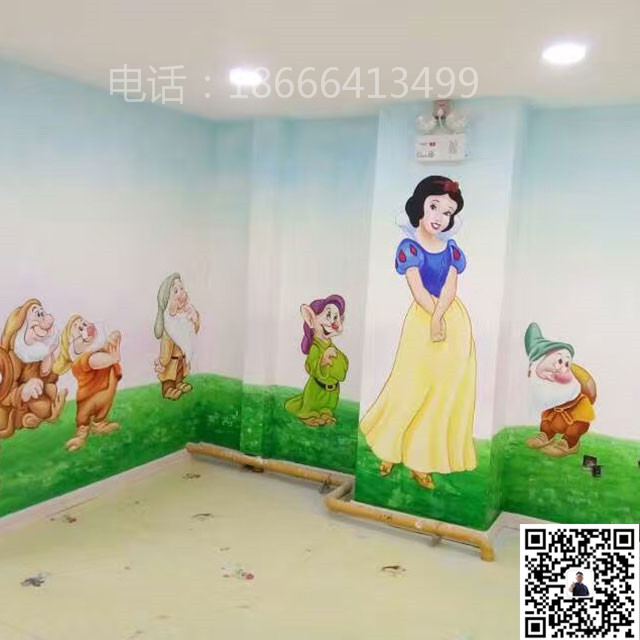 东莞市元美文化艺术有限公司_幼儿园墙绘_幼儿园彩绘7